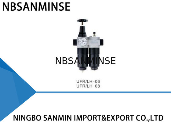 UFR / LH SMC FRL Unit In Pneumatic System Air Pressure Regulator And Filter