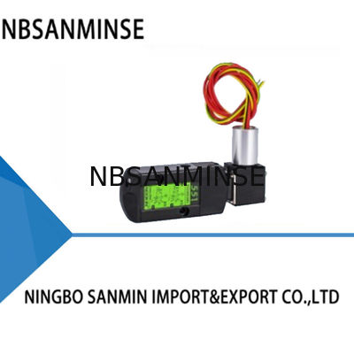 Small Spool Plate Pneumatic Solenoid Valve Single Electric Control CT4 NBR PUR Sealed