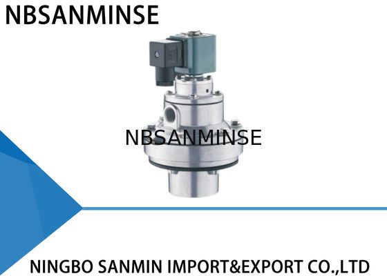 Clean Air Embedded Double Diaphragm Pulse Valve 321 Stainless Steel Spring