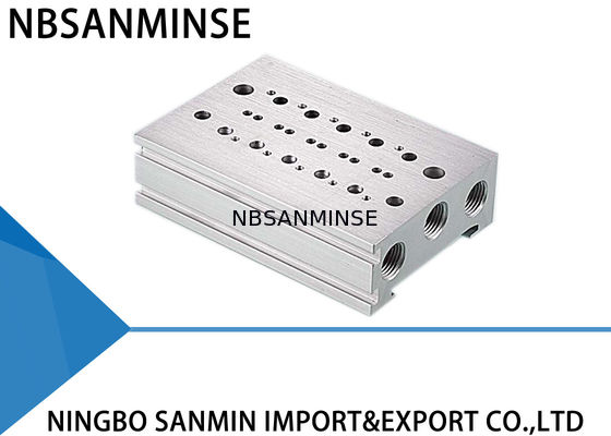 Pneumatic Solenoid Valve Parts Manifold Base SMC AirTAC CKD Koganei Type
