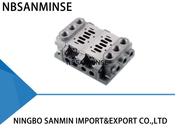 Pneumatic Solenoid Valve Parts Manifold Base SMC AirTAC CKD Koganei Type