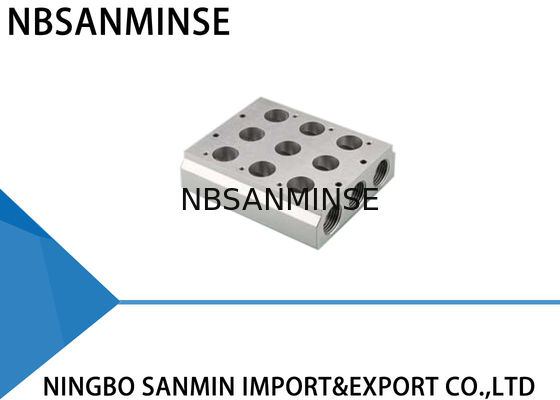 ISO Pneumatic Solenoid Valve Manifold Assembly for Airtac Festo Parker CKD  SMC  Valve Combination Base
