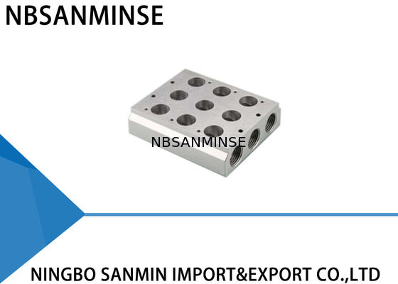 ISO Pneumatic Solenoid Valve Manifold Assembly for Airtac Festo Parker CKD  Valve Combination Base