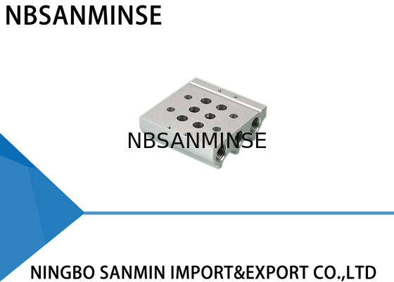 ISO Pneumatic Solenoid Valve Manifold Assembly for Airtac Festo Parker CKD  SMC  Valve Combination Base