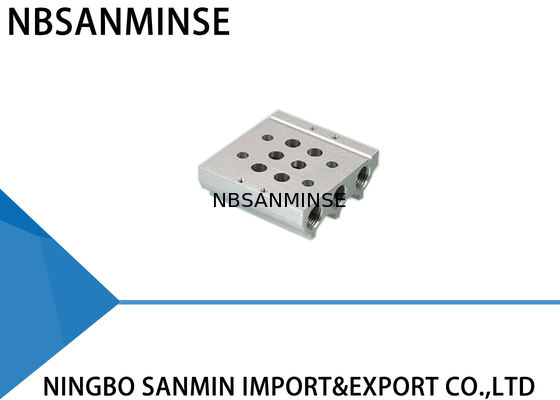 ISO Pneumatic Solenoid Valve Manifold Assembly for Airtac Festo Parker CKD  Valve Combination Base