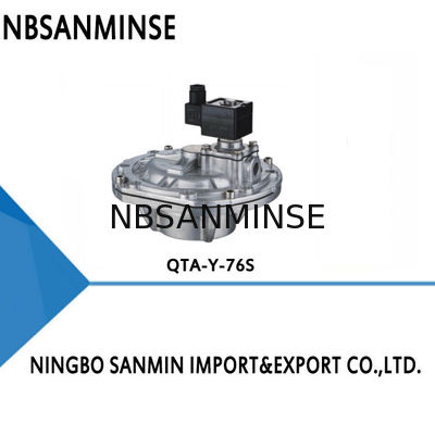 QTA-Y-76S Pneumatic Pulse Valve Industry Dust Proof Steel Factory Asco Type Big Size