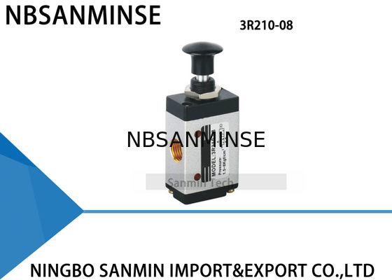 3R / 4R Hand Draw Valve Manual Solenoid Valve G 1/8" , 1/4" , 3/8" , 1/2" Control