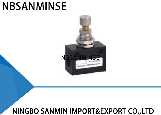 Restrictive Pneumatic Throttle Valve Pneumatic Flow Control Valve 0~0.95Mpa
