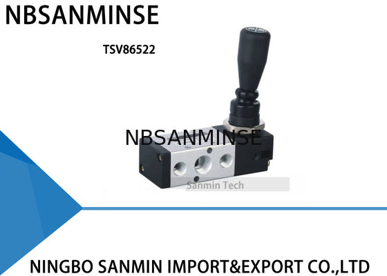 G 1/4 " Lock Type Pneumatic Mechanical Valve Hand Pull Valve Two Position Five Way Two Position Three Way