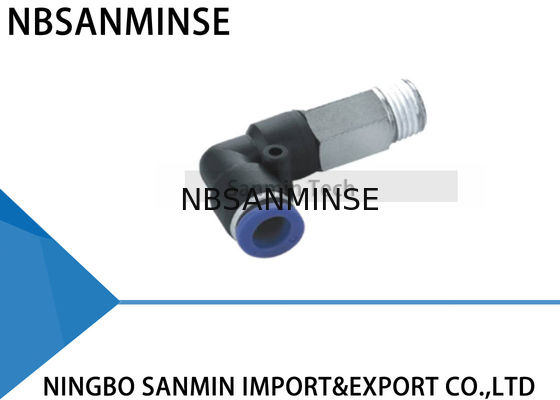 PLL Extended Male Elbow Air Compressor Accessories Controller Connect Fitting Pneumatic Parts Sanmin