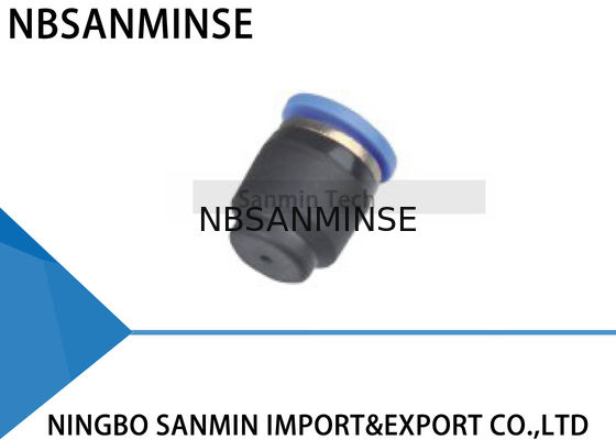 PPF Hose Pneumatic Quick Connect End Cap Air Fittings Straight Push In Cover High Quality Sanmin