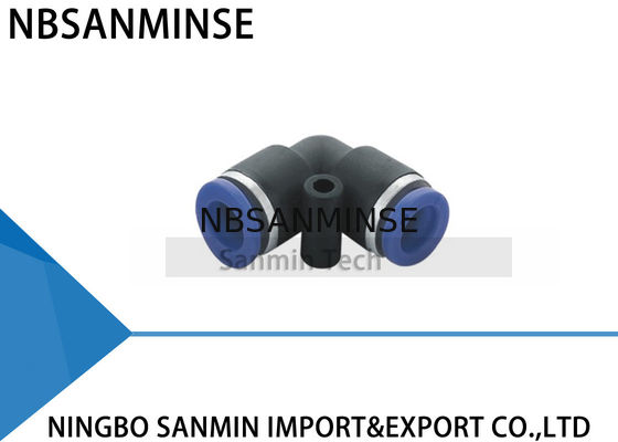 PUL Air Connector Quick Air Pneumatic Connect Compressor Plastic Fitting Tube Union Elbow Sanmin