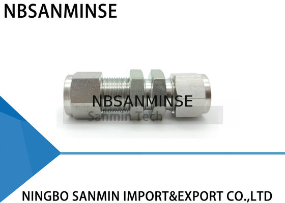 BU Bulkhead Union Stainless Steel SS316L Pneumatic Fitting Plumbing Fitting High Quality Sanmin