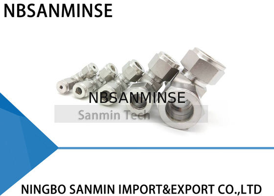 UT Union Tee Stainless Steel SS316L Pneumatic Tube Fittings Plumbing Fitting High Quality Sanmin