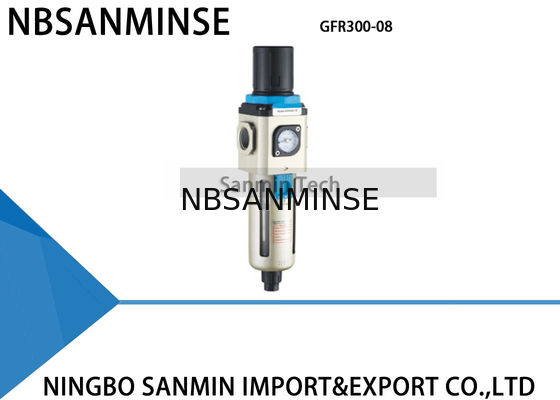 GFR200 GFR400 One Units Filter Regulator Lubricator Sanmin air FRL unit