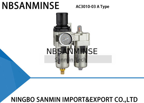 Aluminium Alloy air FRL unit AC2010 AC4010 Two Units air source units