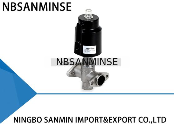 Pneumatically Operated 3 - Way Angle Seat Valve Manifold Valve Type JDF1300