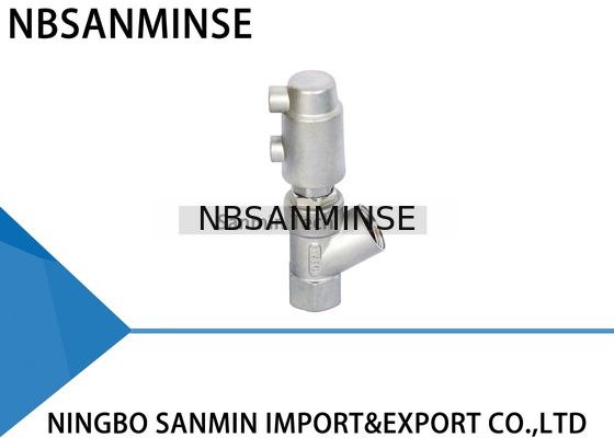 JDF900 - 1 JDF900 - 2 Pneumatic Angle Seat Valve Vertical Filling Thread Connection