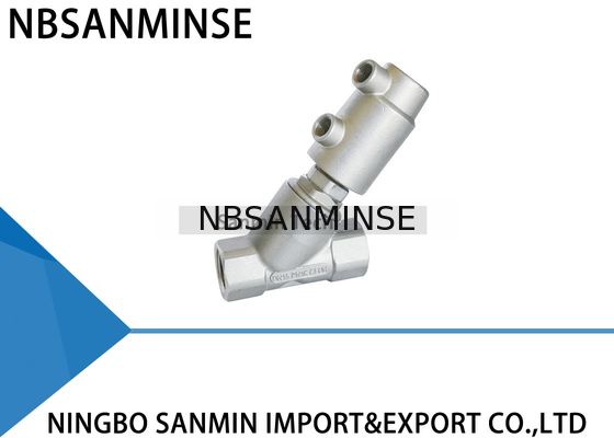 JDF900 - 1 JDF900 - 2 Pneumatic Angle Seat Valve Vertical Filling Thread Connection