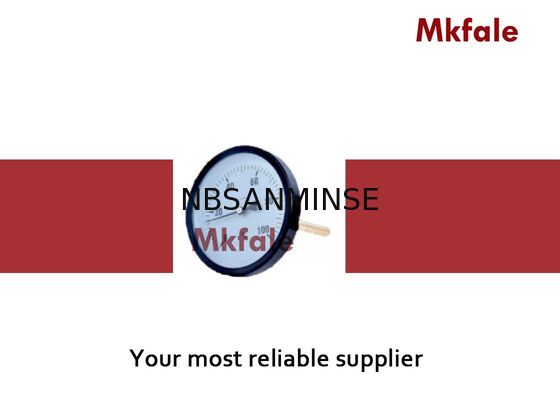 Black Steel Case Liquid Pressure Gauge SMNB Process Bimetallic Temperature Gauge