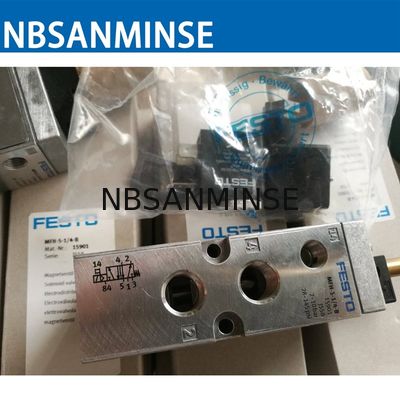 1/4 1/8 Pneumatic Solenoid Valve Original Festo Solenoid Valve NBSANMINSE MFH