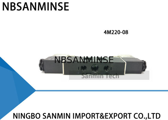 NBSANMINSE 4M Manifold Type Pneumatic Solenoid Valve Single / Double Coil Pneumatic Valve