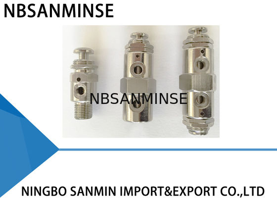 M5 G 1/8 Pneumatic Mechanical Valve NBSANMINSE 2P 31P 3P 41P 4P 4PP Mini Change Valve