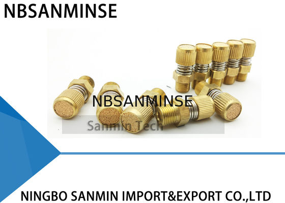 Pneumatic Air Fittings NBSANMINSE SD Type Of Timing Pneumatic Muffler Brass Silence Exhaust Air Sintered
