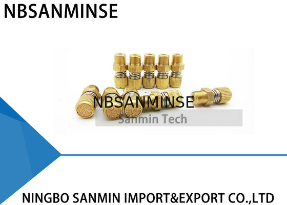 Pneumatic Air Fittings NBSANMINSE SD Type Of Timing Pneumatic Muffler Brass Silence Exhaust Air Sintered