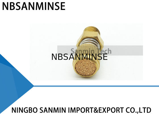 Pneumatic Air Fittings NBSANMINSE SD Type Of Timing Pneumatic Muffler Brass Silence Exhaust Air Sintered