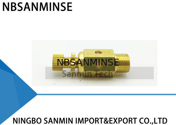 NBSANMINSE C Type Pneumatic Air Fittings Muffler Throttle Valve Pneumatic Brass Silencer