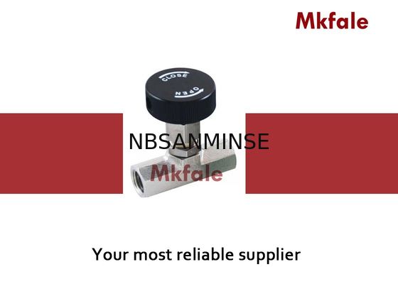 Thread Famale / Male Mini Needle Hydraulic Ball Valve With Stainless Steel Body