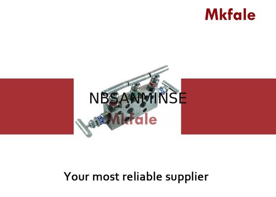 Mini High Pressure Needle Valve Gauge Valve Manifold For Natural Gas Metering Stainless Steel Valve