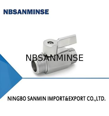 Mini Ball 1inch Pneumatic Cylinder Solenoid Valve M/M