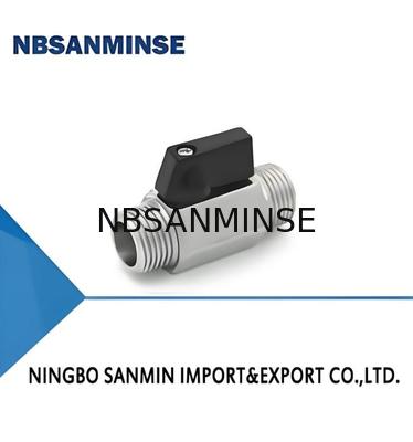 Mini Ball 1inch Pneumatic Cylinder Solenoid Valve M/M