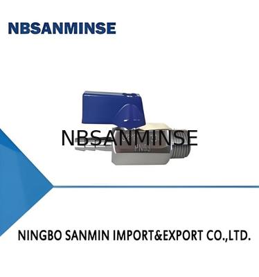 Ball Valve 1/8'' 1/4'' 3/8'' 1/2'' 3/4'' Inch Mini Pneumatic Air Valve M/M ss304 ss316