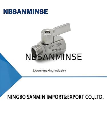 Shaped Mini Ball Pneumatic Control Solenoid Valves