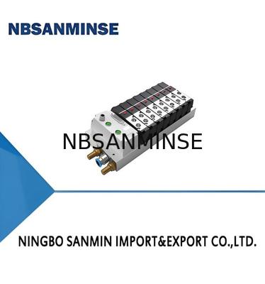 Multi-pin plug connection + manifold block  Valve group