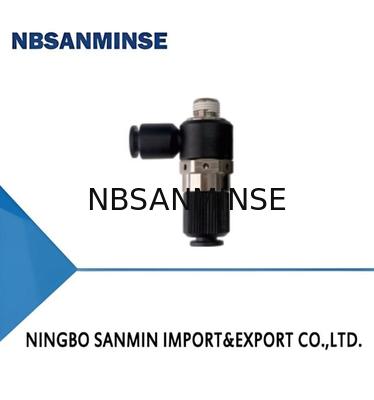 ALH Series Mini Vacuum Generator with 90-kPa Vacuum Level 9.5 NL/min Flow and 20 NL/min Air Consumption