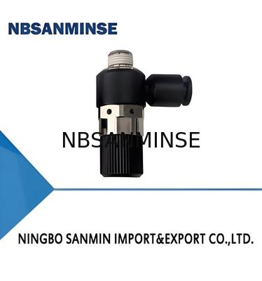 ALH Series Mini Vacuum Generator with 90-kPa Vacuum Level 9.5 NL/min Flow and 20 NL/min Air Consumption