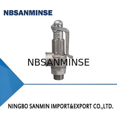Stainless Steel Safety Valve 65bar Spring Loaded A21 Series