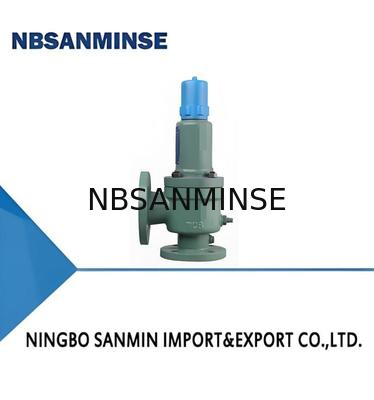 Iron Pneumatic Solenoid Safety Valve 35bar Pressure
