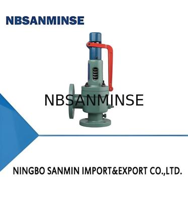 Iron Pneumatic Solenoid Safety Valve 35bar Pressure