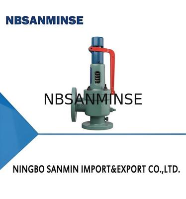 Iron Pneumatic Solenoid Safety Valve 35bar Pressure