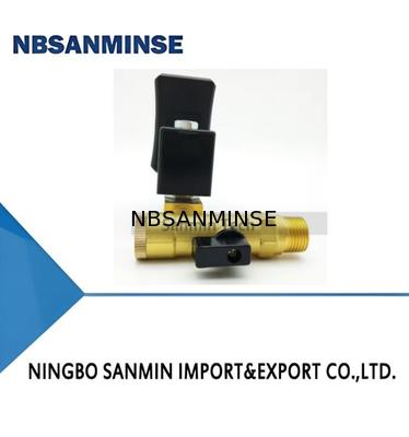 SR-G-15 4Mpa G 1/2 High Pressure Solenoid For Electronic Drain Valves Air Compressor Valve Brass Solenoid Drainer NBSANMINSE