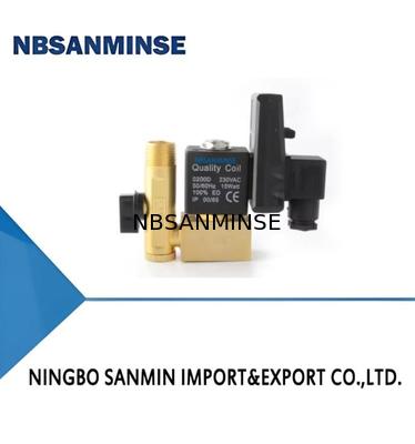 SR-D-15 G1/2" Auto Drain Air Compressor Brass Vent Device Valve Big Valve Body Solenoid Automatic Drainer NBSANMINSE