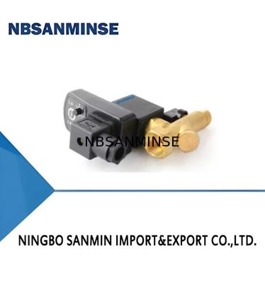 NBSANMINSE Electronic Drain Valve G1/2 1.6 Mpa SR-B-15 Brass Solenoid Valve DC24V AC220V Air Compressor Drainer