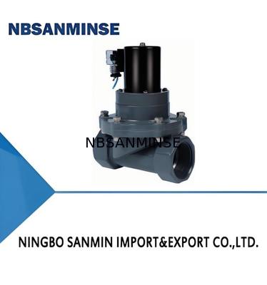 2W Series Pneumatic Solenoid Valve with 15-50mm Orifice for 0.1-0.6 MPa Pilot Type and 0-1.5 m Water Column Direct Action