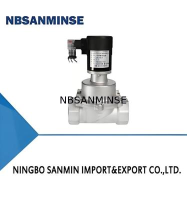 304 Stainless Steel Chemical Solenoid Valve with DC12V-AC380V Voltage and 5-50°C Working Temperature