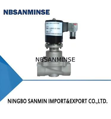 304 Stainless Steel Chemical Solenoid Valve with DC12V-AC380V Voltage and 5-50°C Working Temperature